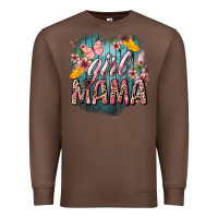 Chestnut Girl mama butterfly mother's day Premium Sweatshirt - HowdyJamesFarm