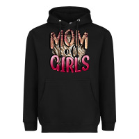Black Mom of Girls Mother's Day Heavyweight Hoodie - CowGirlArtShop