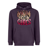 Plum Mom of Girls Mother's Day Heavyweight Hoodie - CowGirlArtShop