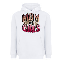 White Mom of Girls Mother's Day Heavyweight Hoodie - CowGirlArtShop