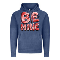 Vintage Denim be mine Vintage Hoodie - MaliasSmallBusiness