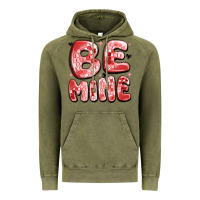 Vintage Olive be mine Vintage Hoodie - MaliasSmallBusiness