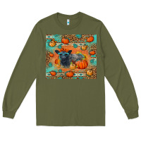 Army Green Autumn Baby Calf Long Sleeve Tee - LillyAllenDesigns