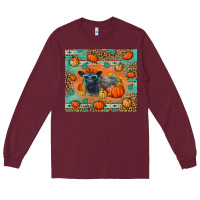 Burgundy Autumn Baby Calf Long Sleeve Tee - LillyAllenDesigns