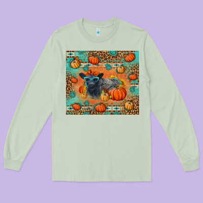 Autumn Baby Calf Long Sleeve Tee Designed By Lillyallendesigns