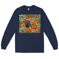 Navy Autumn Baby Calf Long Sleeve Tee - LillyAllenDesigns