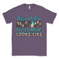 Lavender this is what an awesome dental hygienist looks like Classic Tee - JahusDesignShop
