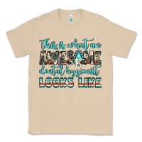 Mushroom this is what an awesome dental hygienist looks like Classic Tee - JahusDesignShop