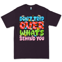 Plum don't trip over what's behind you Premium Tee - JahusDesignShop