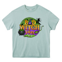 Bad Witch Vibes Heavy Core Tee | Teevron