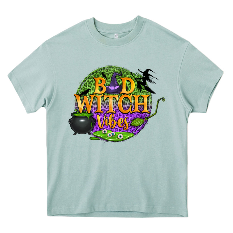 Bad Witch Vibes Heavy Core Tee by BundleAndBundleShop | Teevron