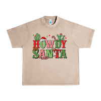 French Oak howdy santa Urban Heavy Tee - MaliasSmallBusiness