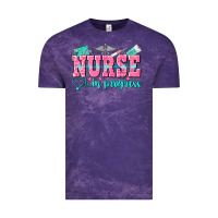 Cloud Purple nurse in progress Vintage Tee - NancyCooperArtShop