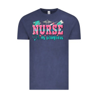 Vintage Denim nurse in progress Vintage Tee - NancyCooperArtShop