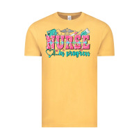 Vintage Mustard nurse in progress Vintage Tee - NancyCooperArtShop