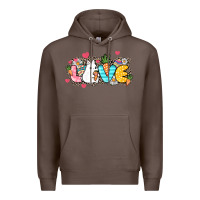 Coffee Love Easter Day Premium Hoodie - HowdyJamesFarm