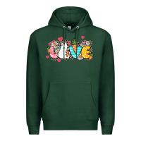 Sports Green Love Easter Day Premium Hoodie - HowdyJamesFarm