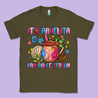 Its Abuelita And Pan Dulce Season Classic Tee Designed By Maliassmallbusiness