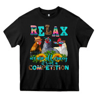 Black relax we are all crazy  competition Heavy Core Tee - AdoDesignShop