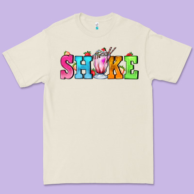 Shake With Milkshake Premium Tee Designed By Adodesignshop