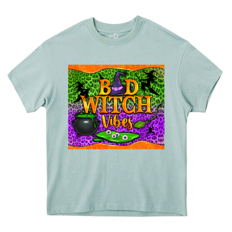 Bad Witch Vibes Tumbler Heavy Core Tee by BundleAndBundleShop | Teevron