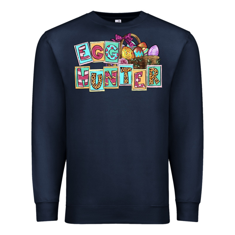 Egg Hunter Easter Day Premium Sweatshirt by CowGirlArtShop | Teevron