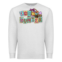 Oatmeal Heather Egg hunter Easter Day Premium Sweatshirt - CowGirlArtShop