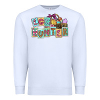 White Egg hunter Easter Day Premium Sweatshirt - CowGirlArtShop