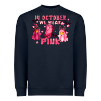 Navy in october we wear pink Heavyweight Sweatshirt - LillyAllenDesigns