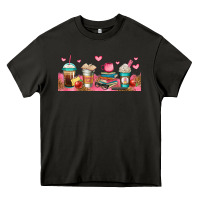 Teacher Fuel Coffee Cups Heavy Core Tee | Teevron