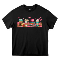 Black teacher fuel coffee cups Heavy Core Tee - Jasminsmagicworld