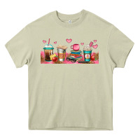 Mossy teacher fuel coffee cups Heavy Core Tee - Jasminsmagicworld