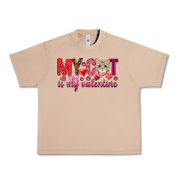 Burro my cat is my valentine Urban Heavy Tee - NancyCooperArtShop