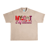 French Oak my cat is my valentine Urban Heavy Tee - NancyCooperArtShop