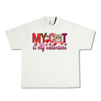 Pistachio my cat is my valentine Urban Heavy Tee - NancyCooperArtShop