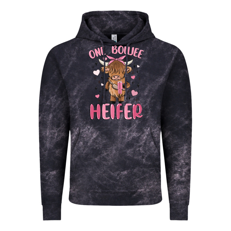 One Boujee Heifer Vintage Hoodie by MaliasSmallBusiness | Teevron