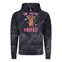 Cloud Black one boujee heifer Vintage Hoodie - MaliasSmallBusiness