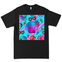 Black sea shell Premium Tee - BundleAndBundleShop