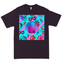 Plum sea shell Premium Tee - BundleAndBundleShop