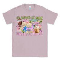 Lilac id rather be home finishing my tbr pile Classic Tee - MaliasSmallBusiness