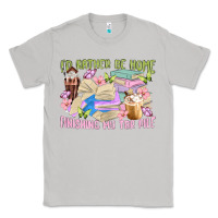 Moon Dust id rather be home finishing my tbr pile Classic Tee - MaliasSmallBusiness