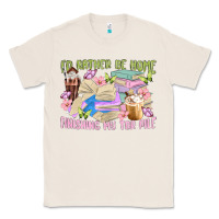 Natural id rather be home finishing my tbr pile Classic Tee - MaliasSmallBusiness