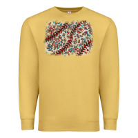 Antique Gold Baseball leopard glitter background Premium Sweatshirt - HowdyJamesFarm