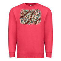 Cardinal Baseball leopard glitter background Premium Sweatshirt - HowdyJamesFarm