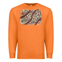 Carrot Baseball leopard glitter background Premium Sweatshirt - HowdyJamesFarm