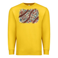 Lemon Baseball leopard glitter background Premium Sweatshirt - HowdyJamesFarm
