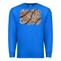 True Royal Baseball leopard glitter background Premium Sweatshirt - HowdyJamesFarm