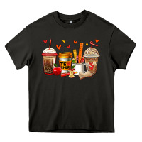 Teacher Coffee Cups Heavy Core Tee | Teevron
