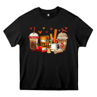 Black teacher coffee cups Heavy Core Tee - Jasminsmagicworld