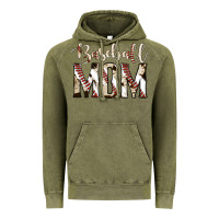Vintage Olive baseball mom Vintage Hoodie - Jasminsmagicworld